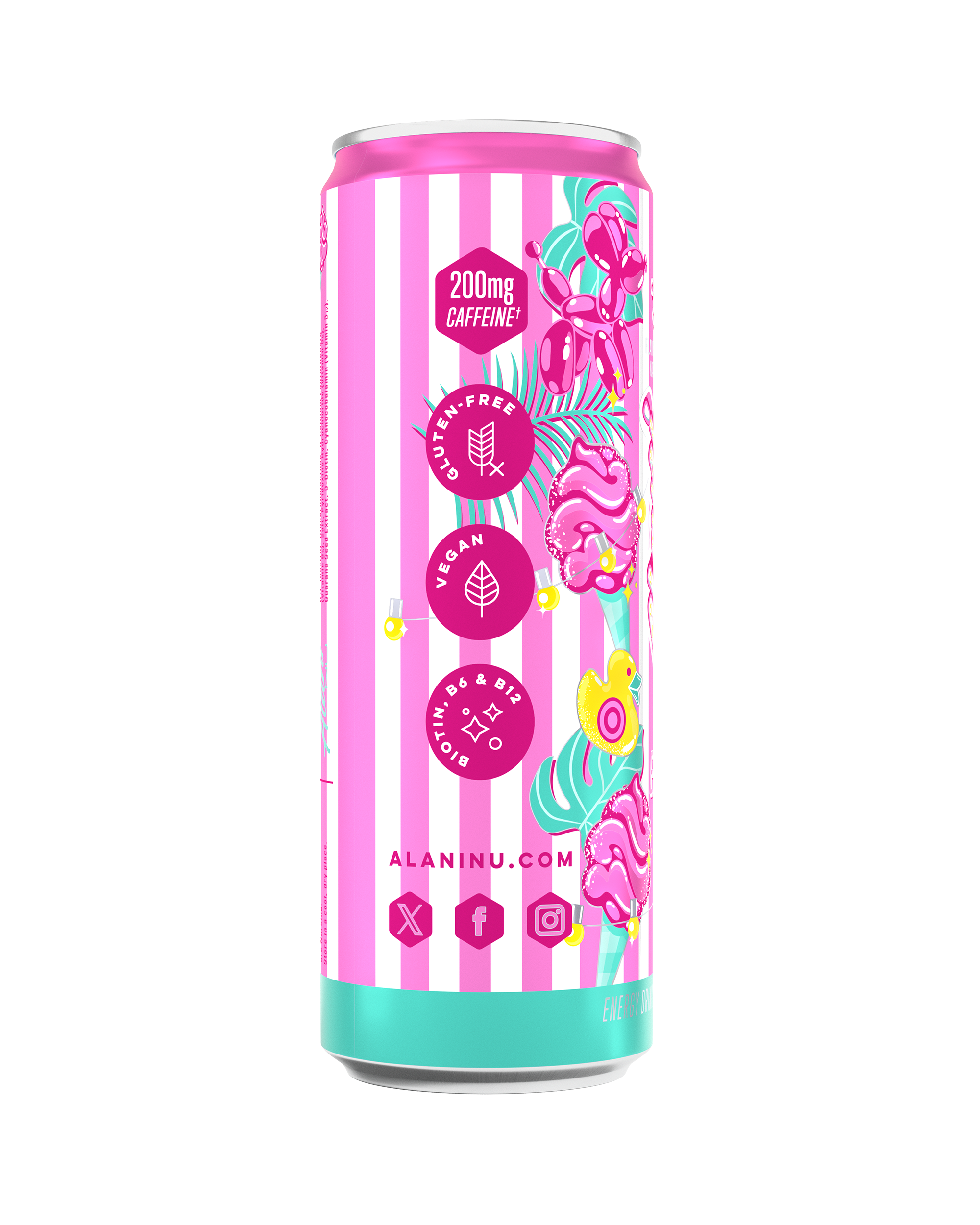energy drink - cotton candy