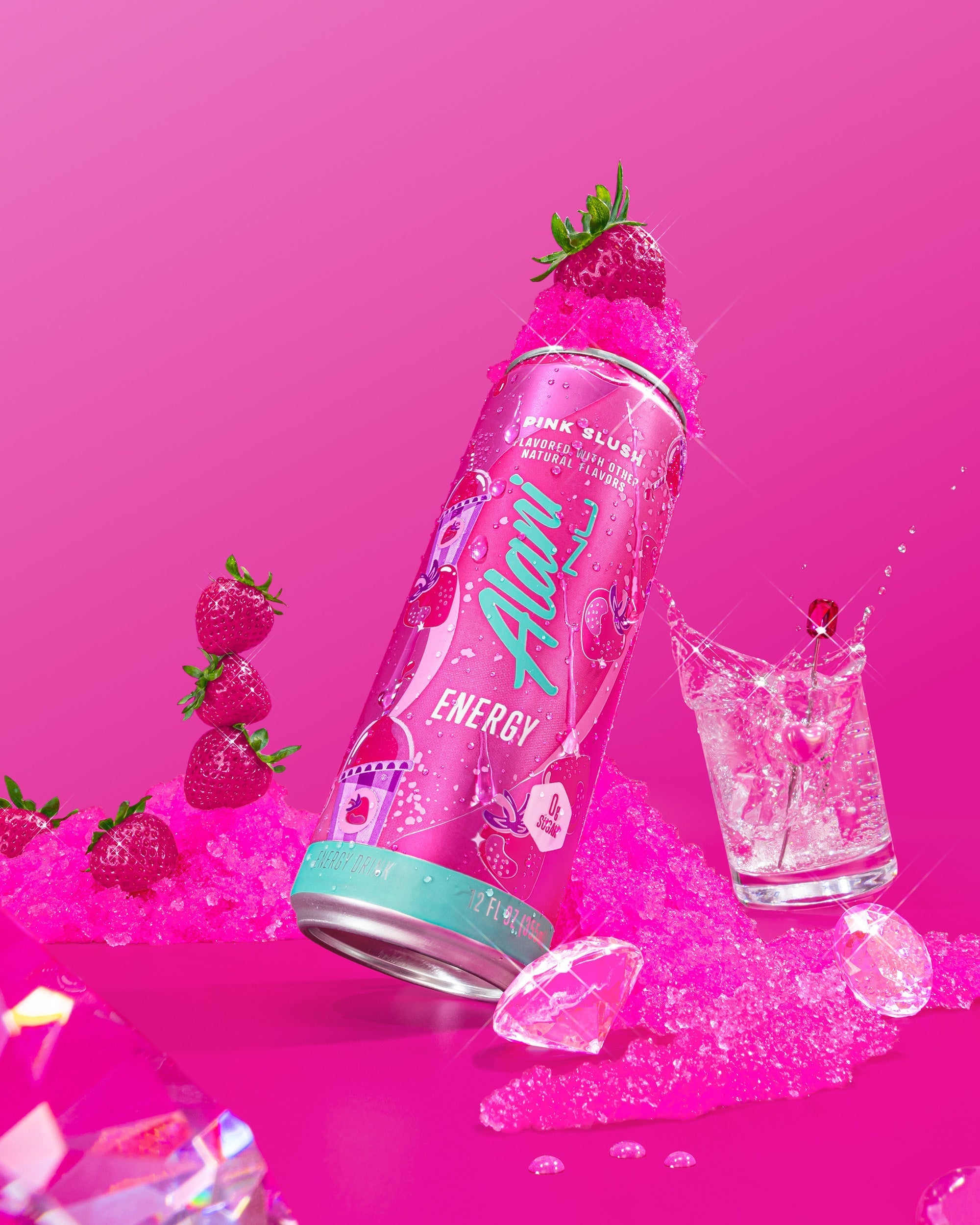 energy drink - pink slush