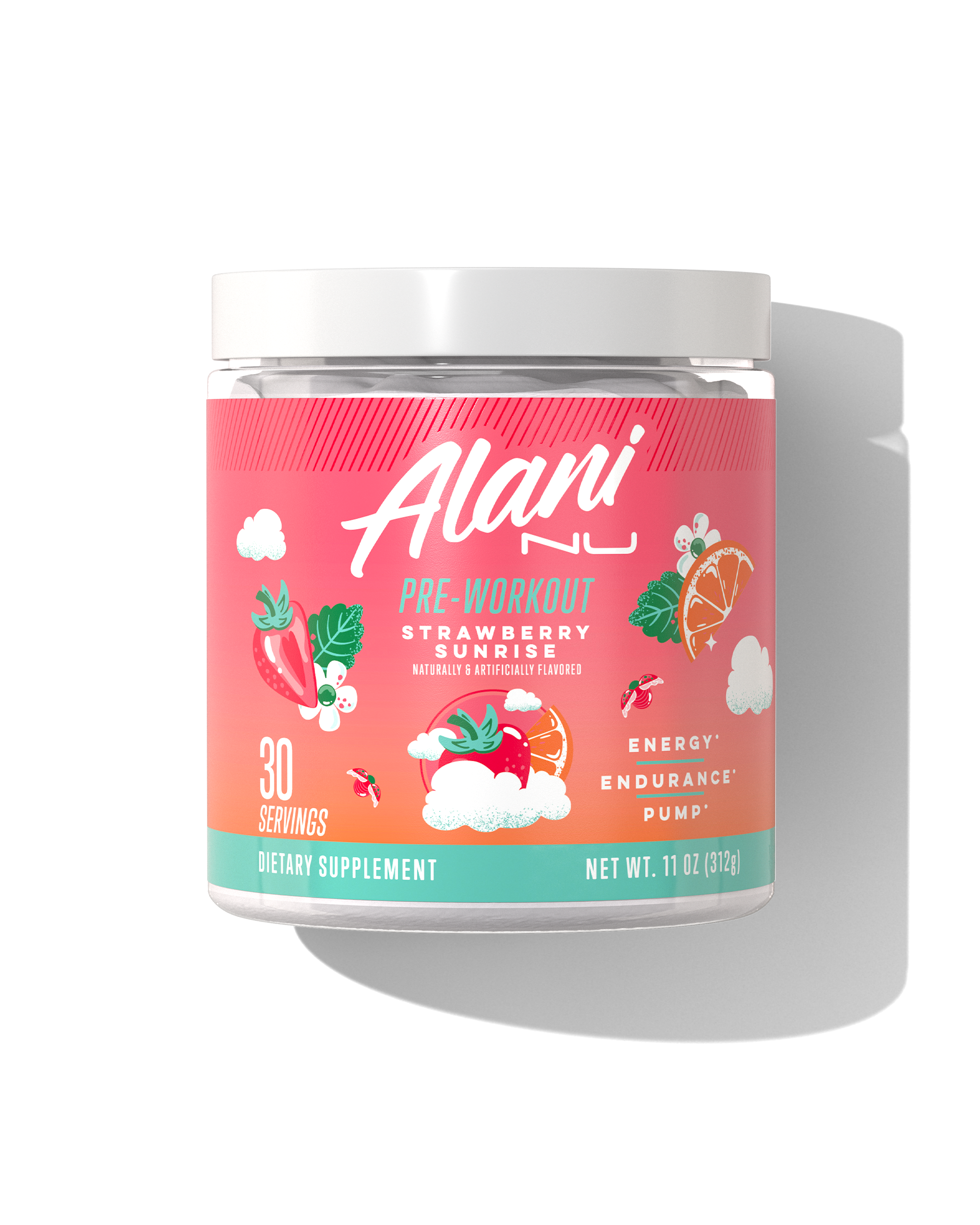 pre-workout - strawberry sunrise
