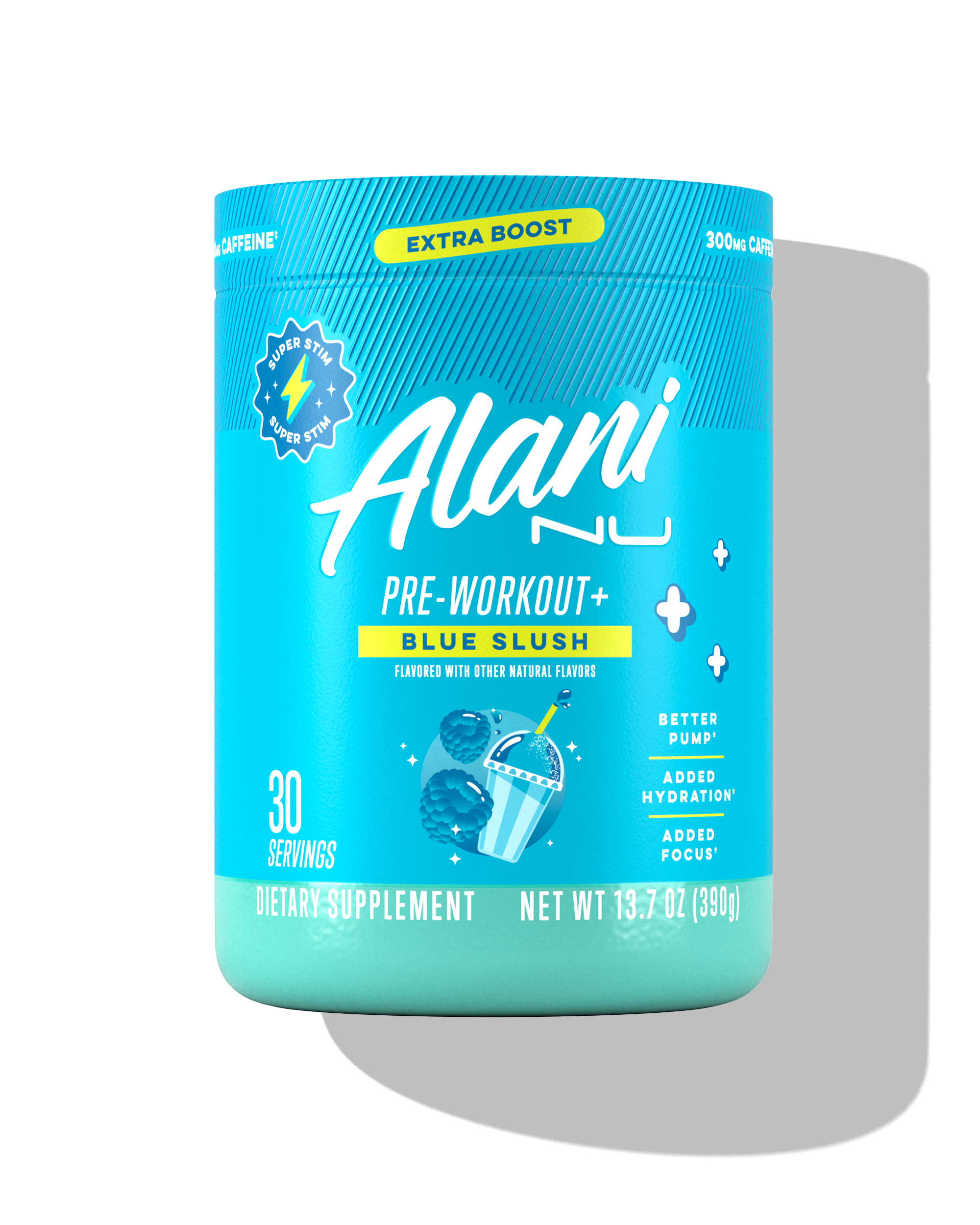 pre-workout+ - blue slush