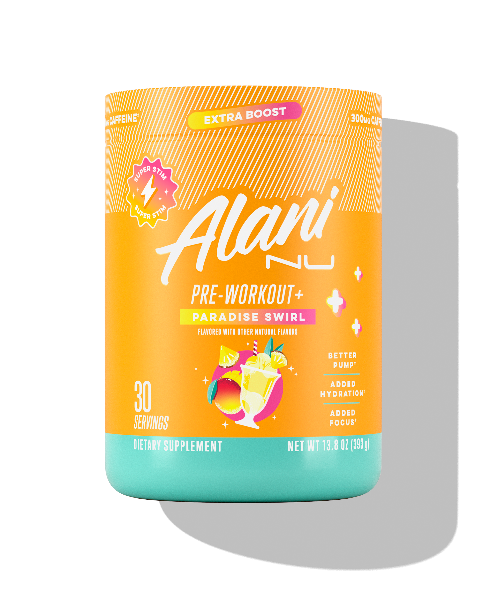 pre-workout+ - paradise swirl