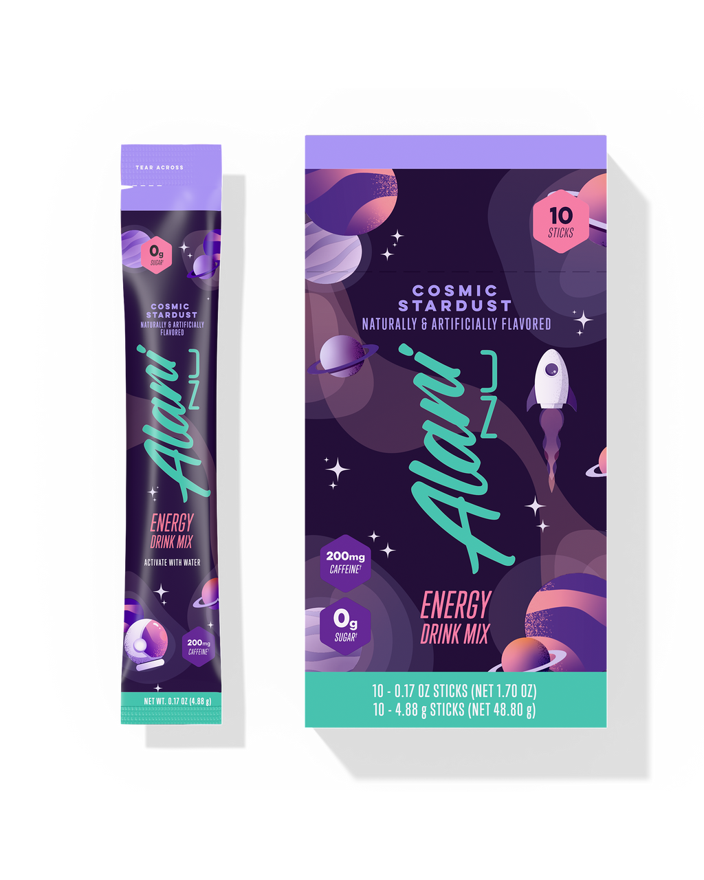 energy sticks - cosmic stardust