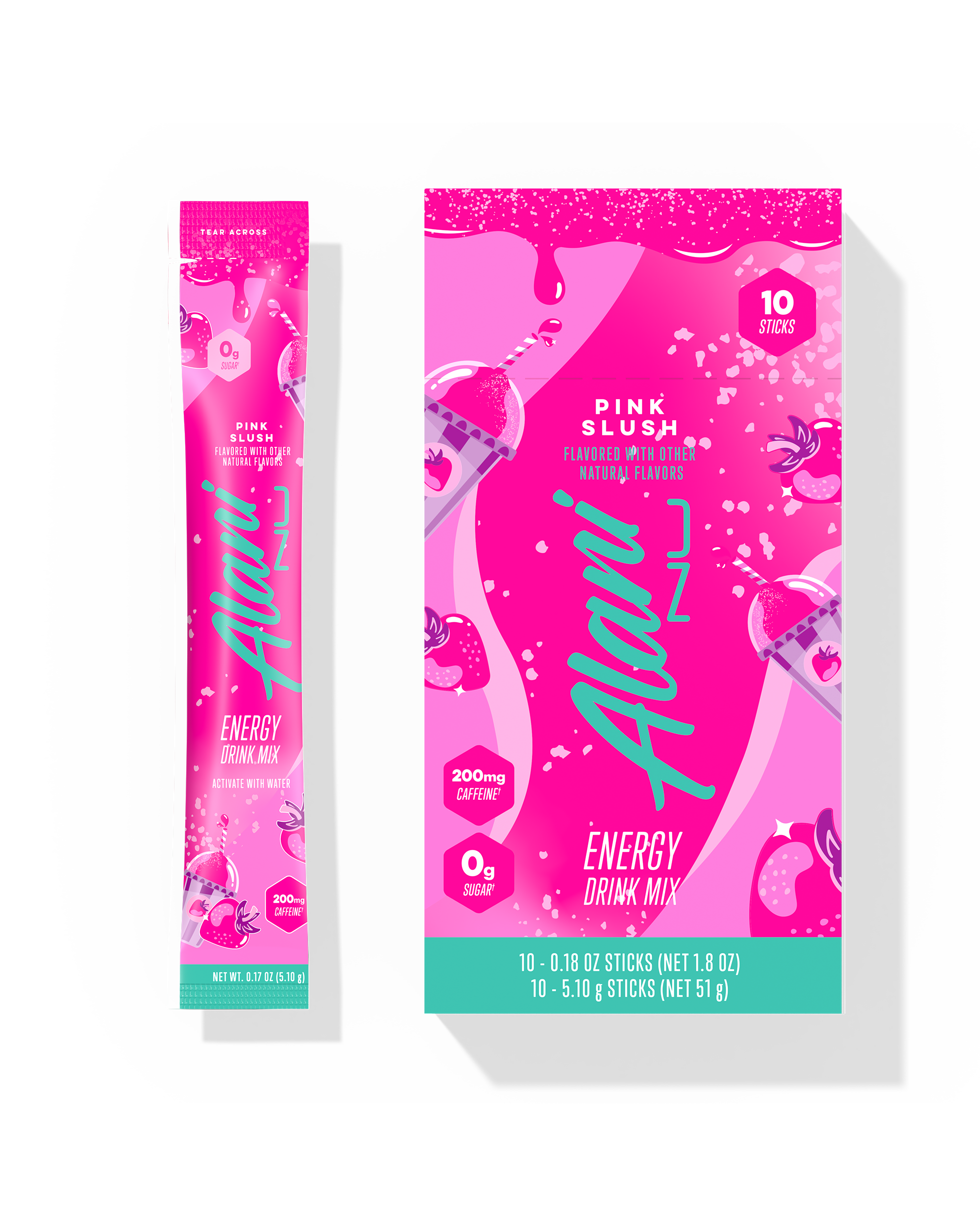 energy sticks - pink slush