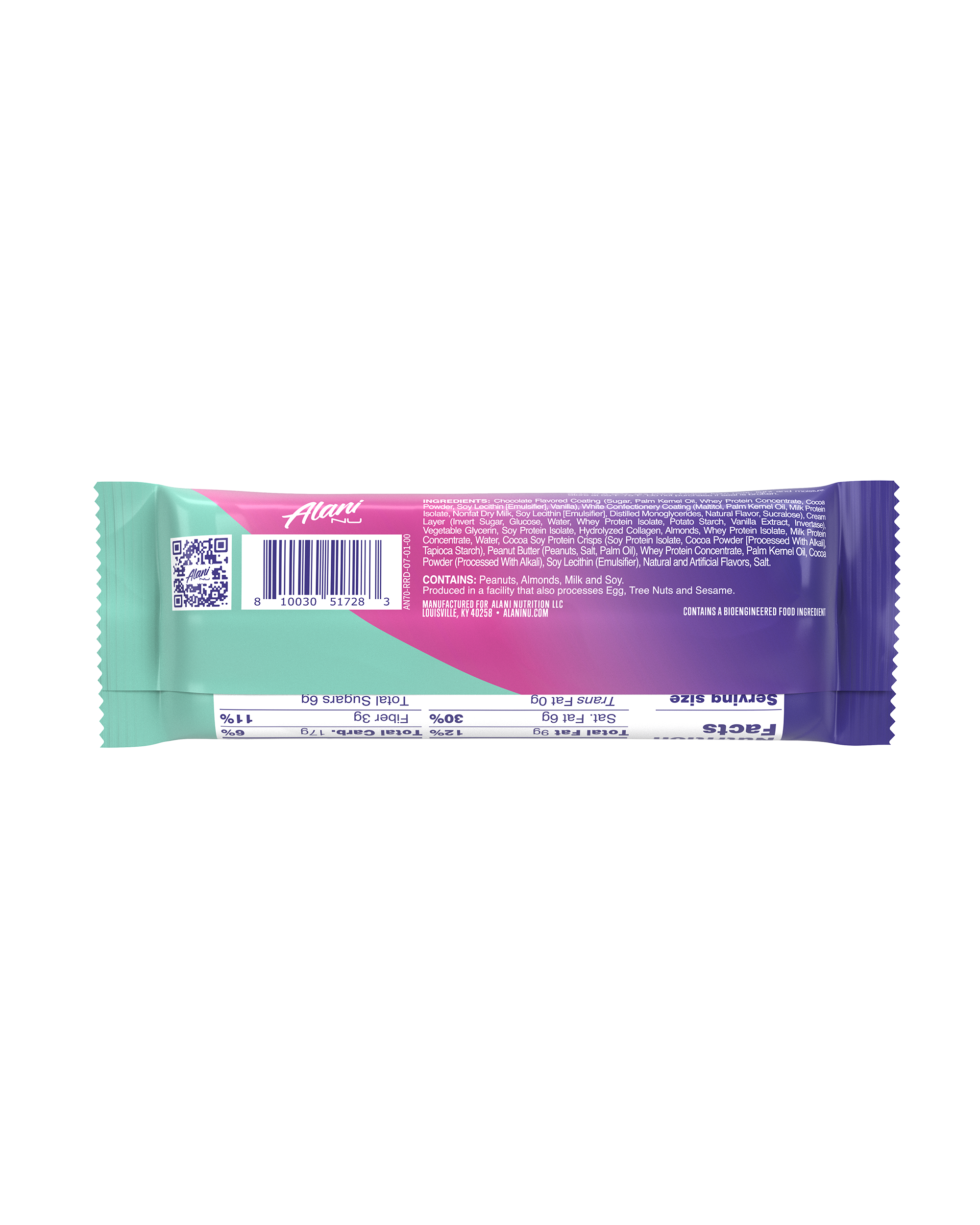 protein bar - rocky road