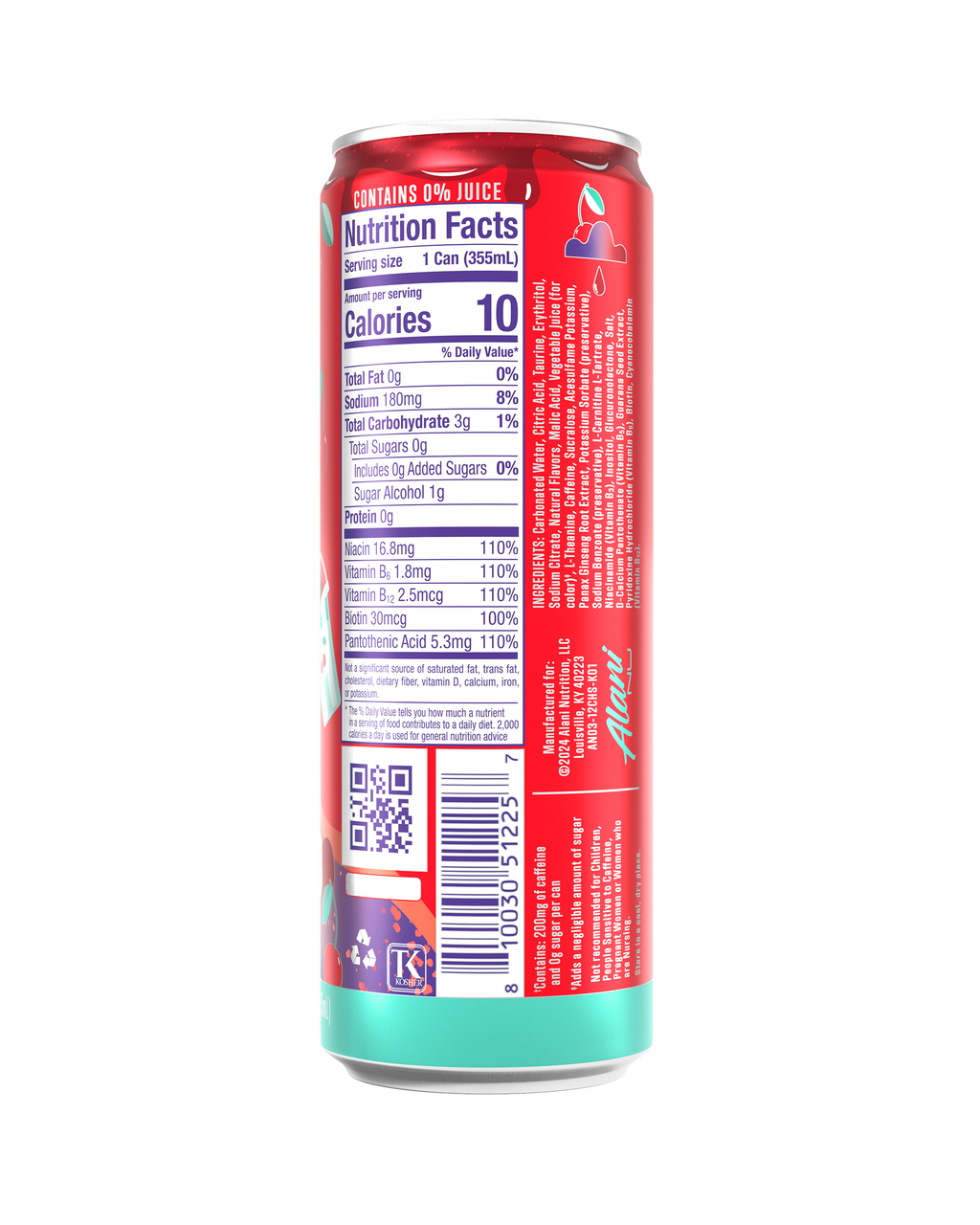 energy drink - cherry slush